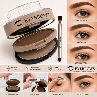 Snappbrow — The brow stamp that gives you symmetrical brows in 5 seconds